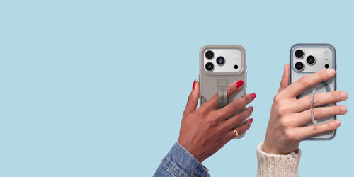 Phone grips and stands