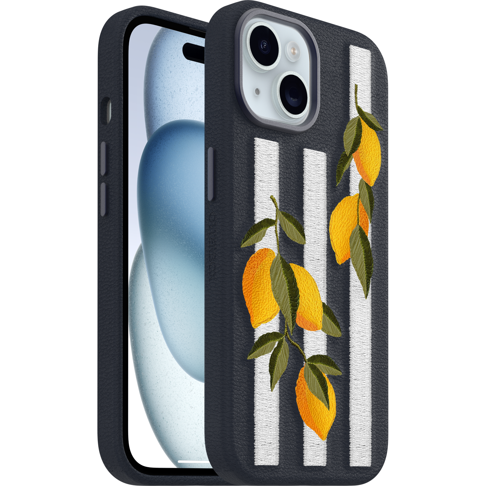 Embroidered iPhone 15 case | OtterBox