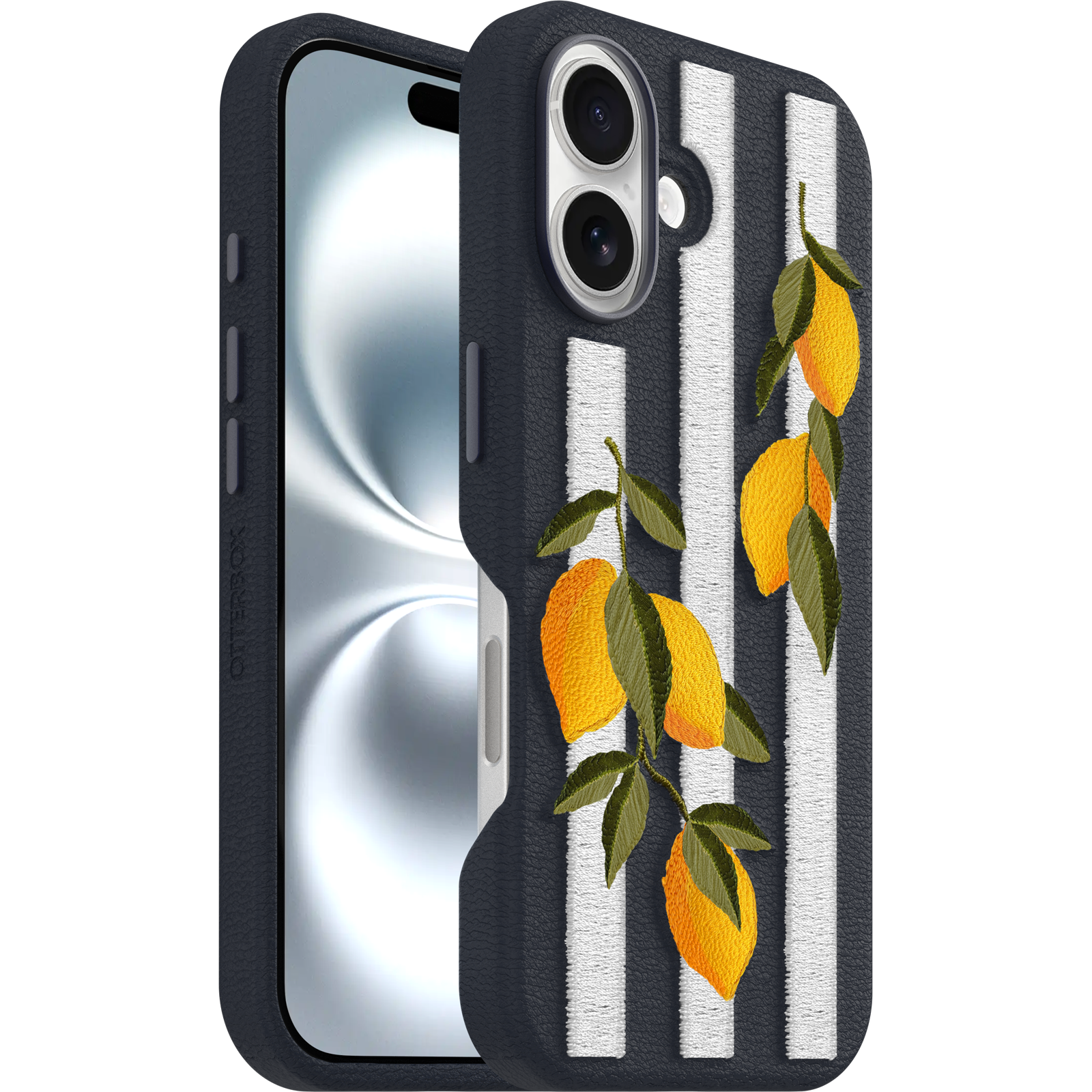 Embroidered iPhone 16 case| OtterBox
