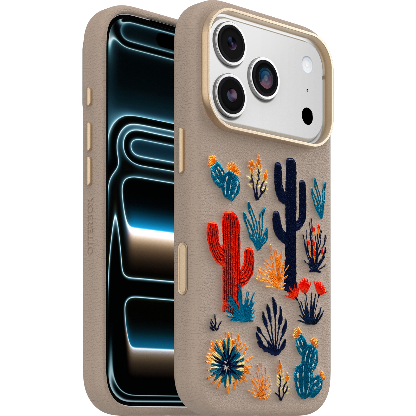 Embroidered iPhone 17 Pro Case | Symmetry Series – OtterBox