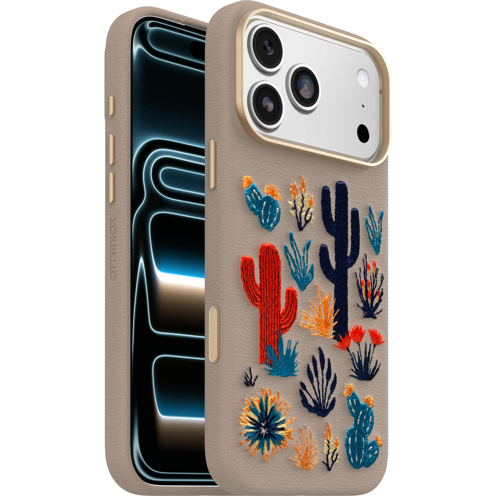 Embroidered iPhone 17 Pro Max Case | Symmetry Series – OtterBox