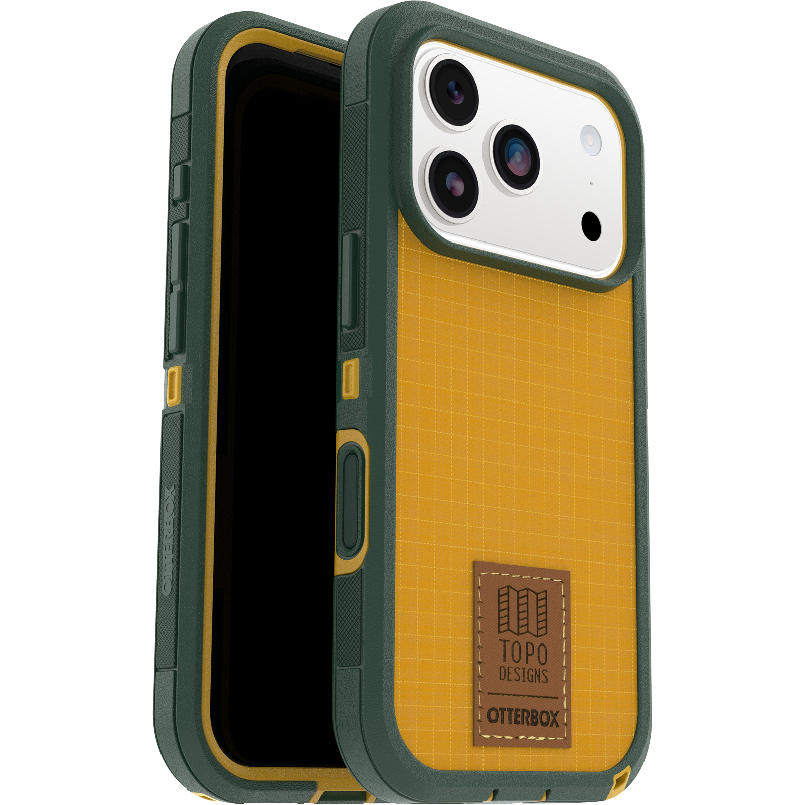 Heavy-Duty Green iPhone 17 Pro Case | OtterBox X Topo