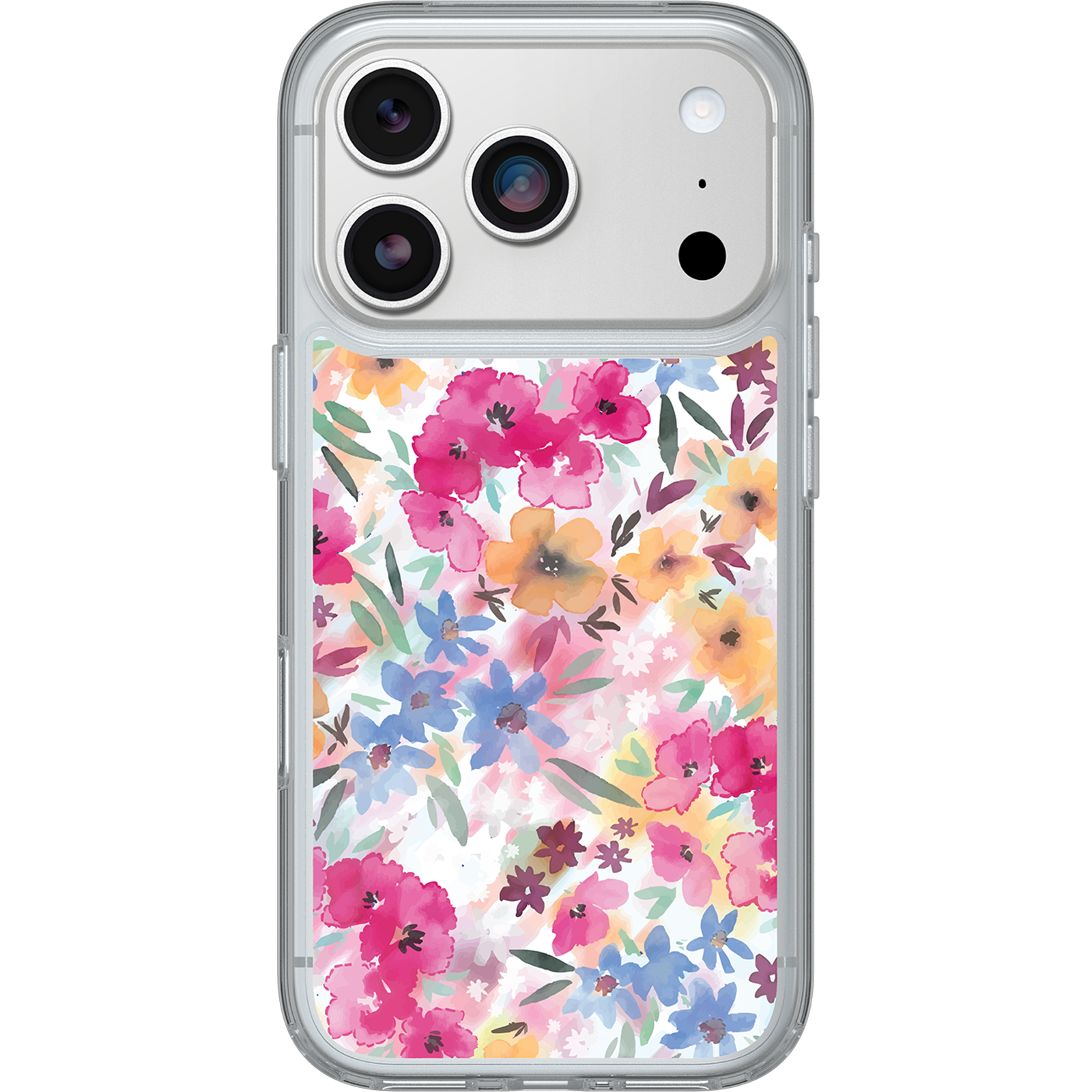Flower iPhone 17 Pro Case | OtterBox Symmetry Series