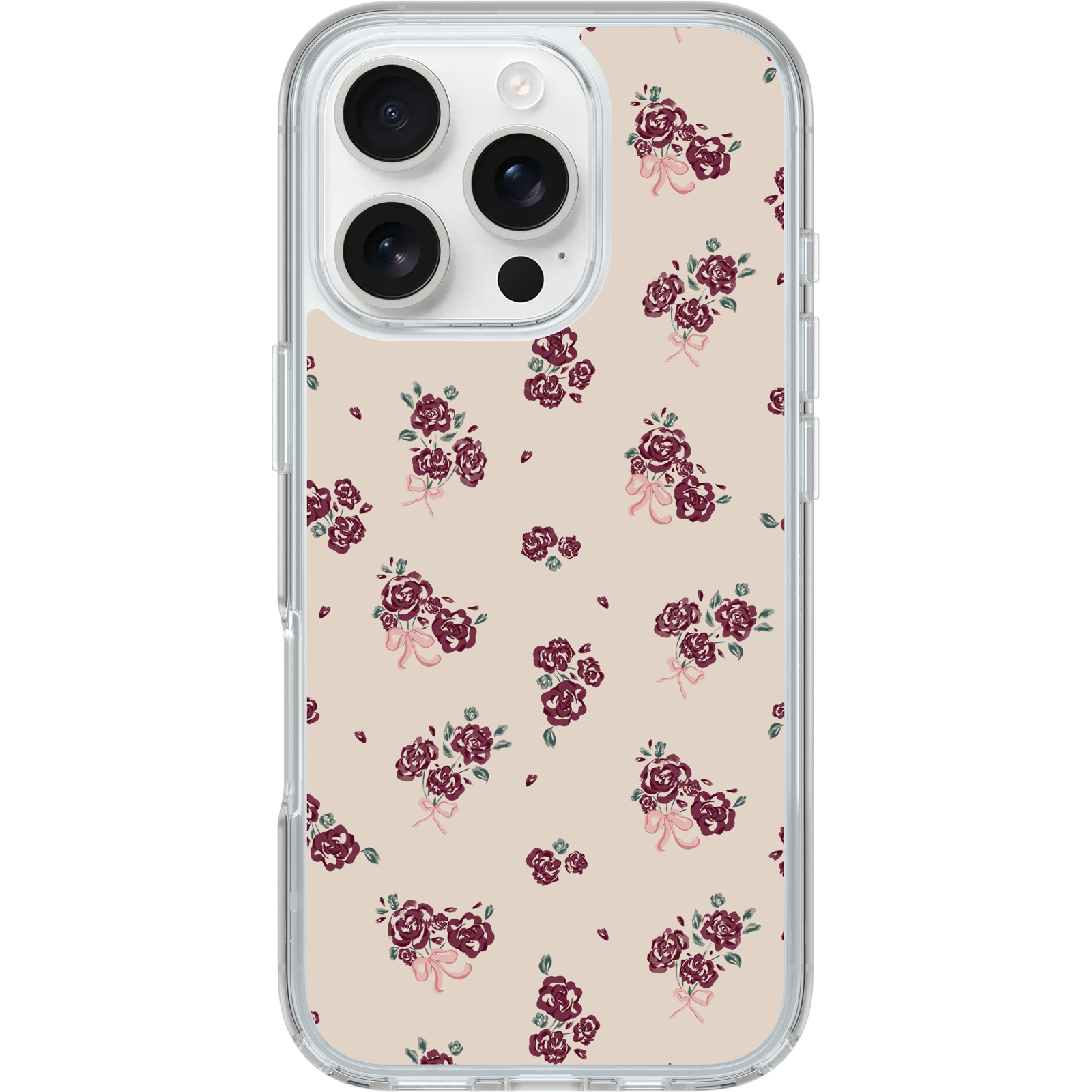OtterBox iPhone 16 Pro Symmetry Series Case Unbreakable Love Collection - Blooming Romance (Pink) OtterBox iPhone 16 Pro Symmetry Series Case Unbreakable Love Collection - Blooming Romance (Pink)