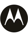 Motorola logo in black and white