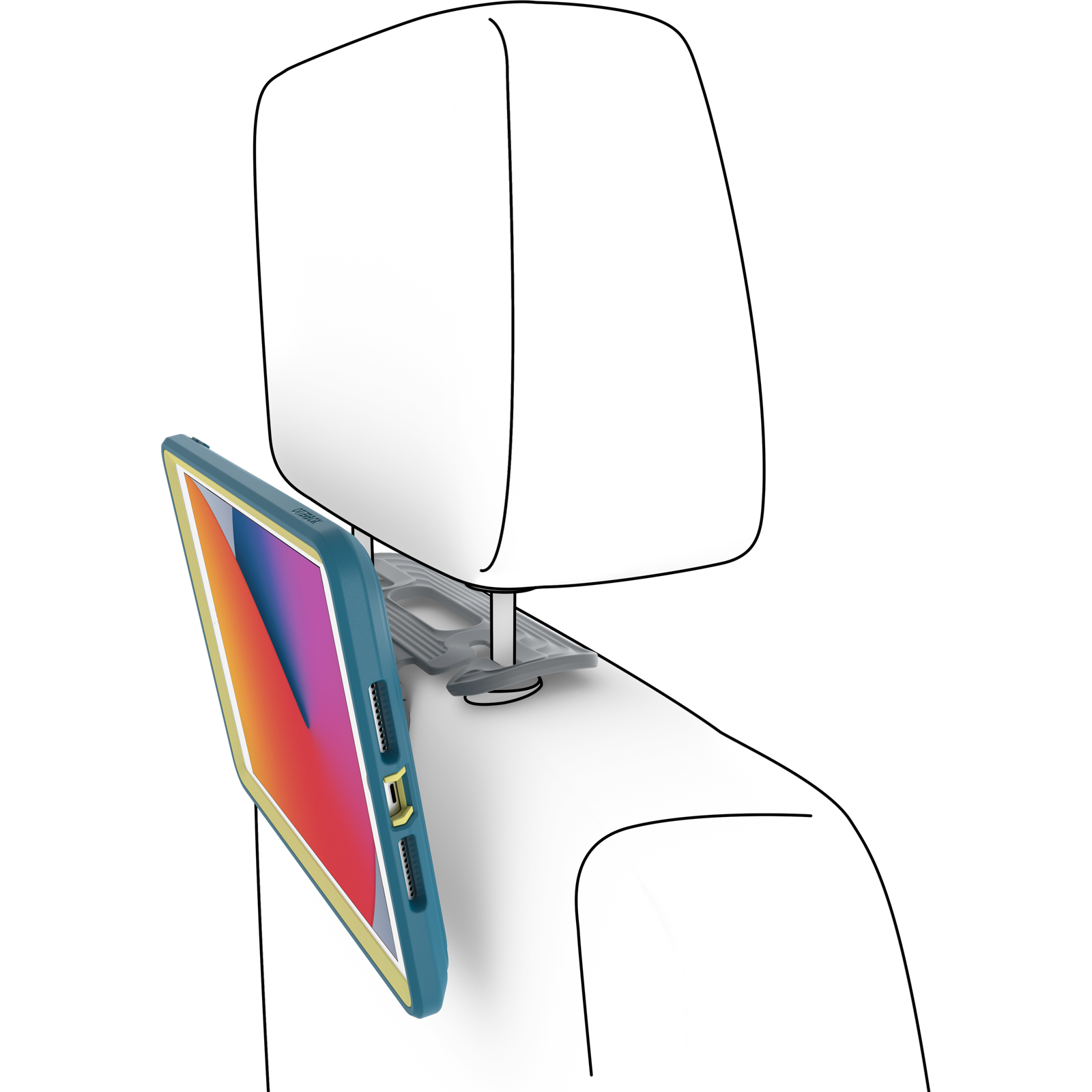 iPad (7th, 8th, and 9th gen) Kids EasyGrab Tablet Case - Image 4716
