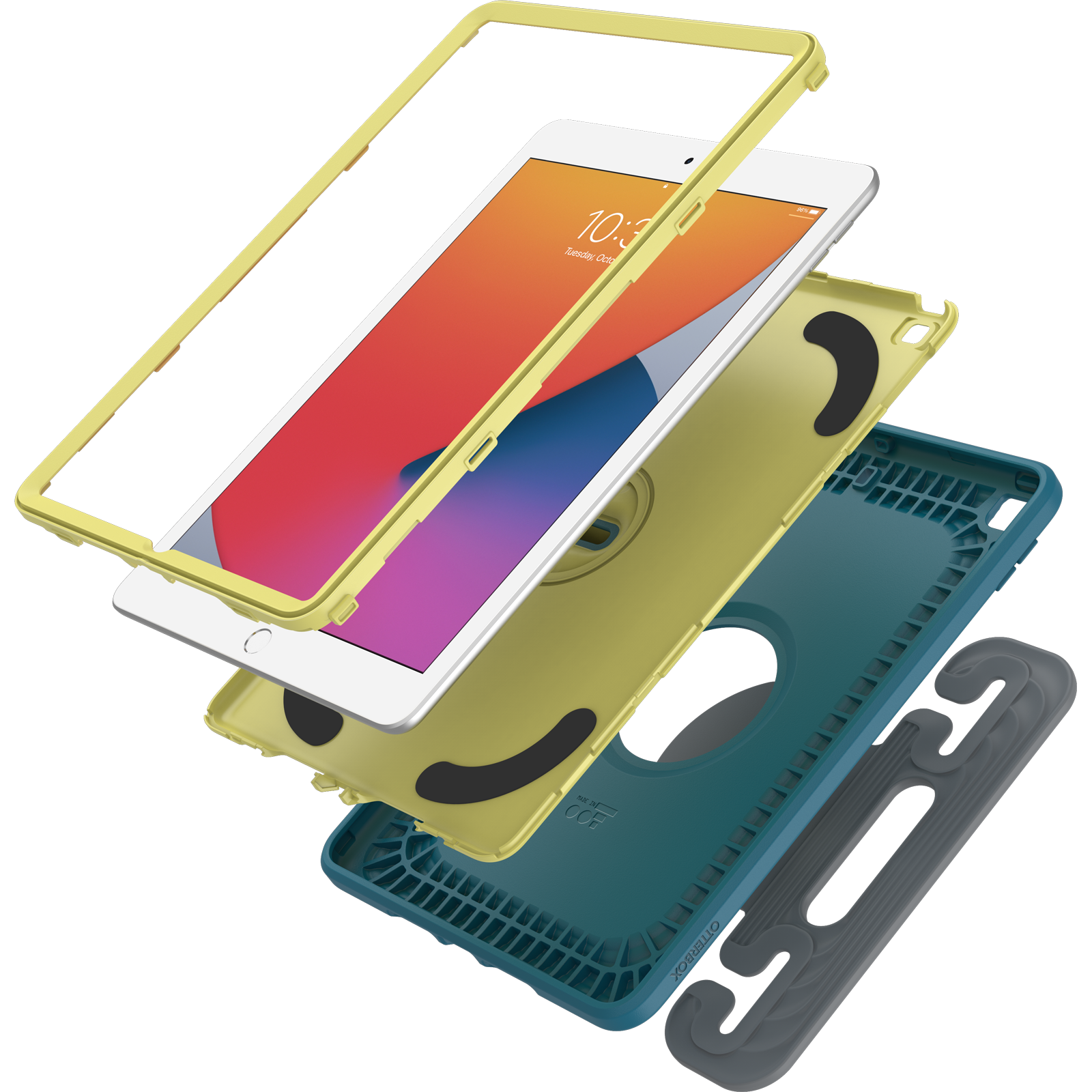 iPad (7th, 8th, and 9th gen) Kids EasyGrab Tablet Case - Image 4717