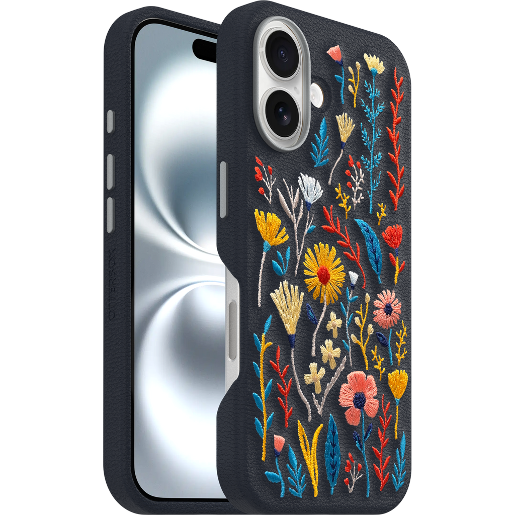 iPhone 16 Symmetry Series Cactus Leather Embroidery Case - Image 3108