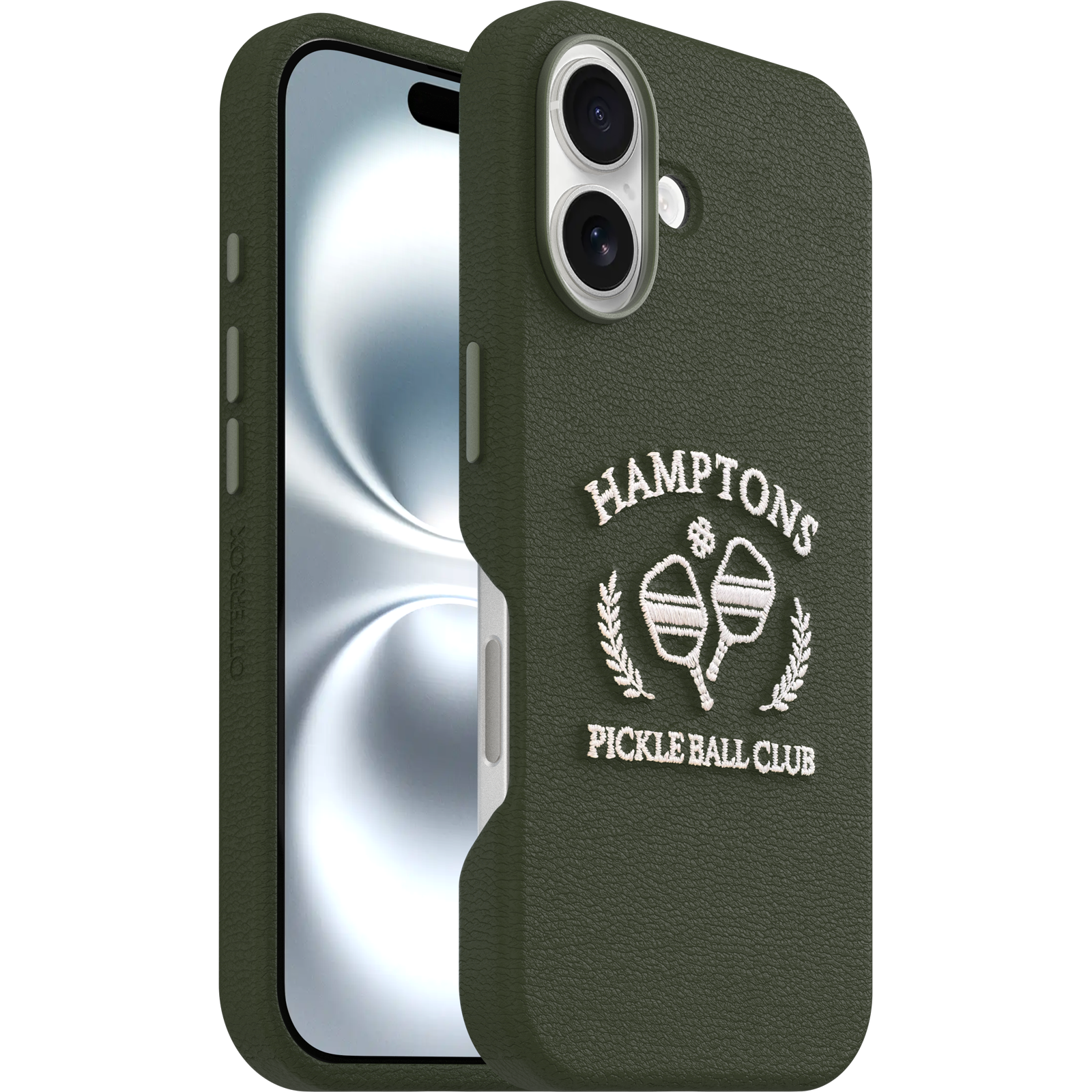 Embroidered iPhone 16 case| OtterBox