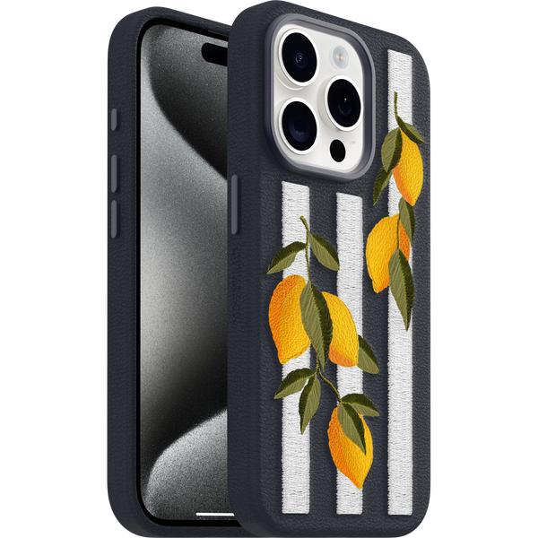 【美品】アーバンボビー iPhone case iPhone15pro cactus-embroidery-iphc23-