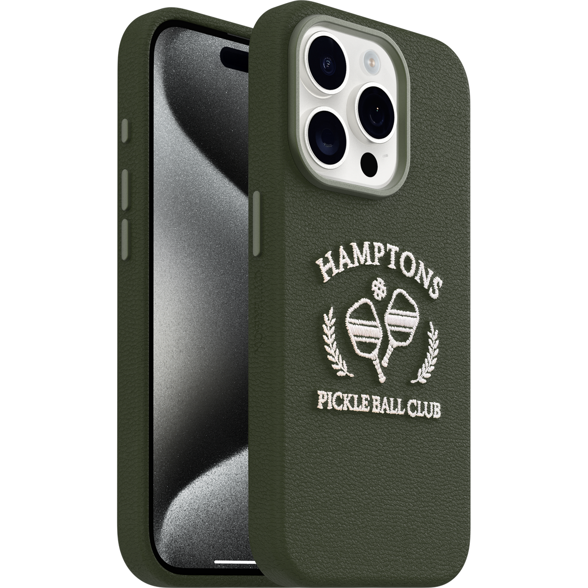 iPhone 15 Pro Symmetry Series Cactus Leather Embroidery Case - Image 30952