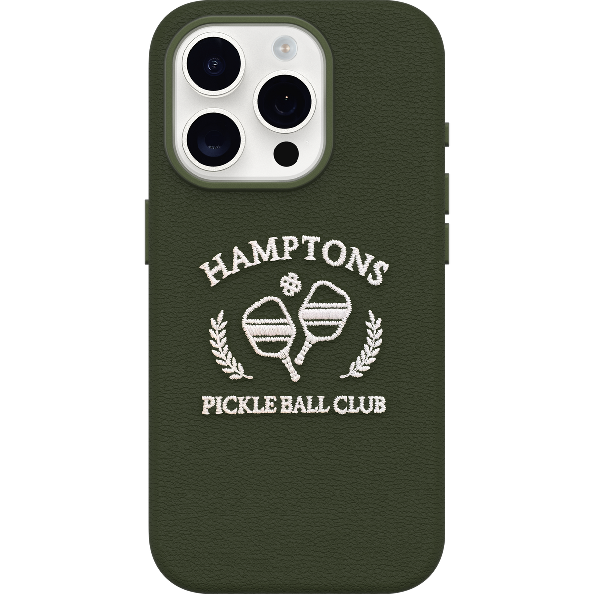 iPhone 15 Pro Symmetry Series Cactus Leather Embroidery Case - Image 30953