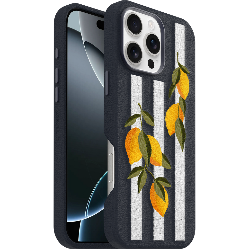 iPhone 16 Pro Max Symmetry Series Cactus Leather Embroidery Case - Image 30163