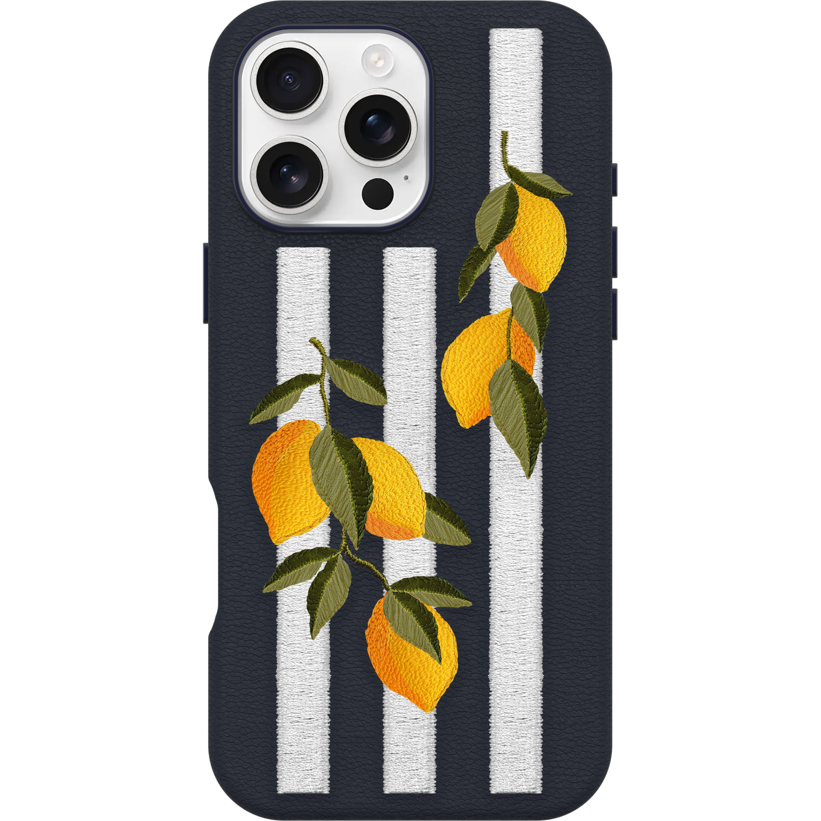 iPhone 16 Pro Max Symmetry Series Cactus Leather Embroidery Case - Image 30164