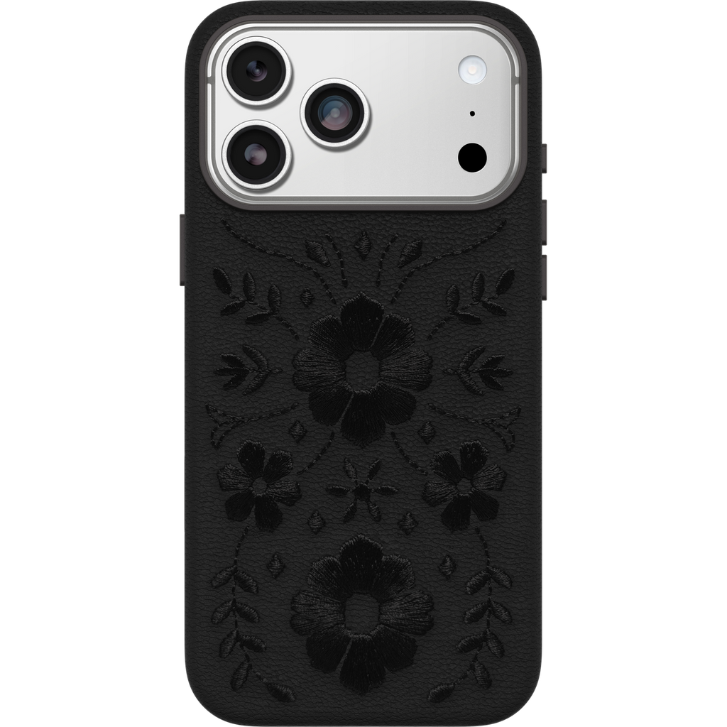 iPhone 17 Pro Max Symmetry Series Cactus Leather Embroidery Case