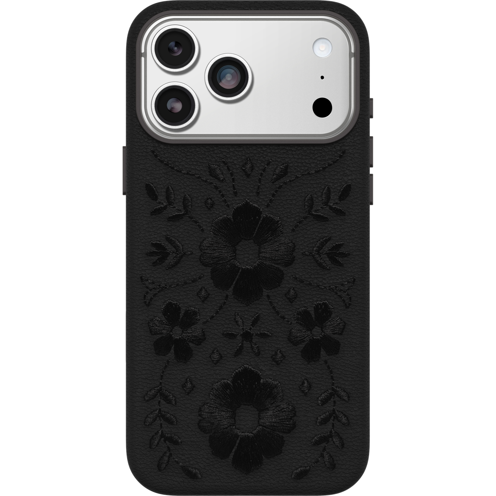 iPhone 17 Pro Max Symmetry Series Cactus Leather Embroidery Case