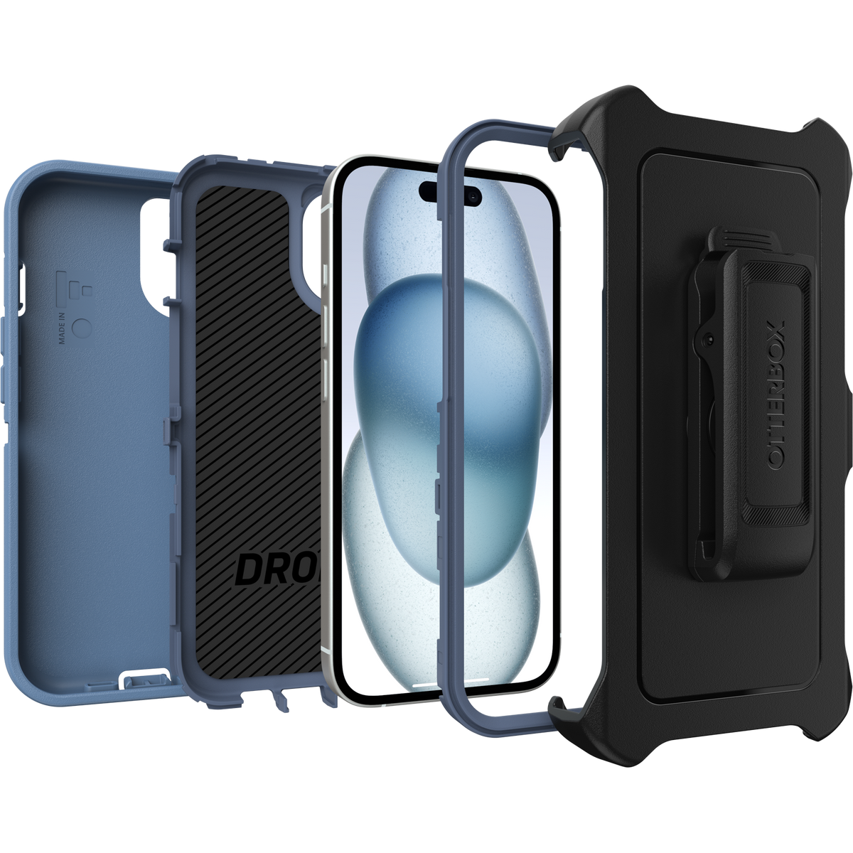 iPhone 16e, iPhone 15, iPhone 14 and iPhone 13 Defender Series Case - Image 10389