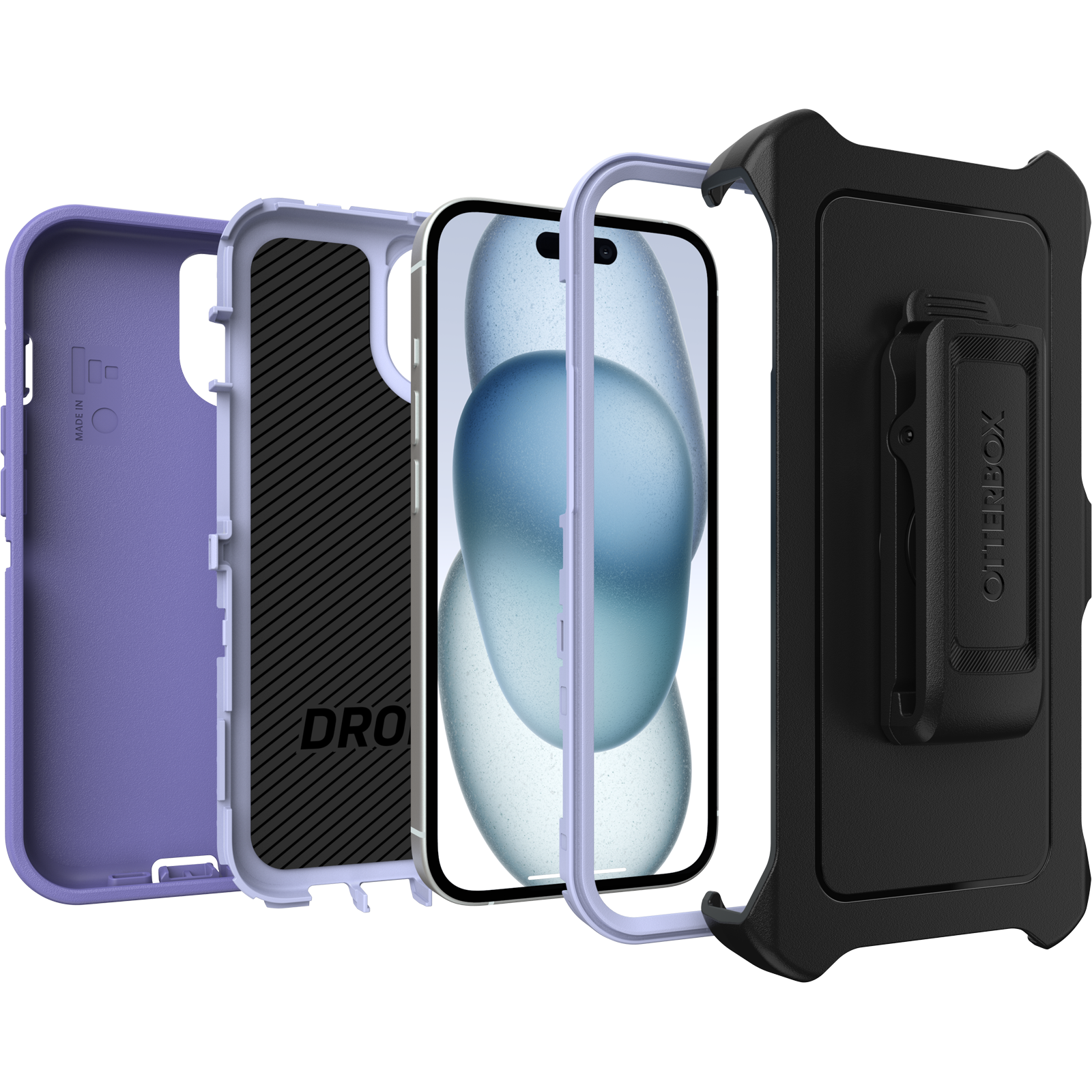iPhone 16e, iPhone 15, iPhone 14 and iPhone 13 Defender Series Case - Image 10401