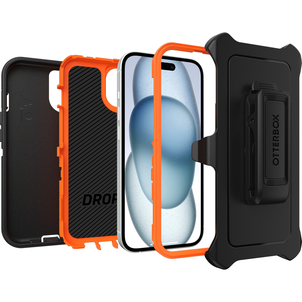 iPhone 16e, iPhone 15, iPhone 14 and iPhone 13 Defender Series Case - Image 10405