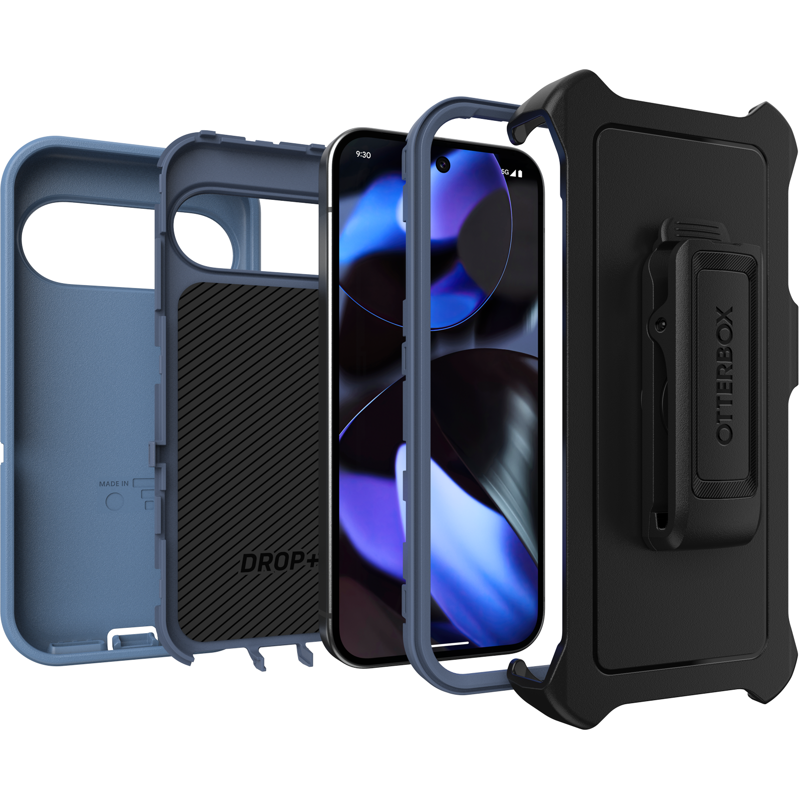 Google Pixel 9 and Google Pixel 9 Pro Defender Series Case - Image 10219
