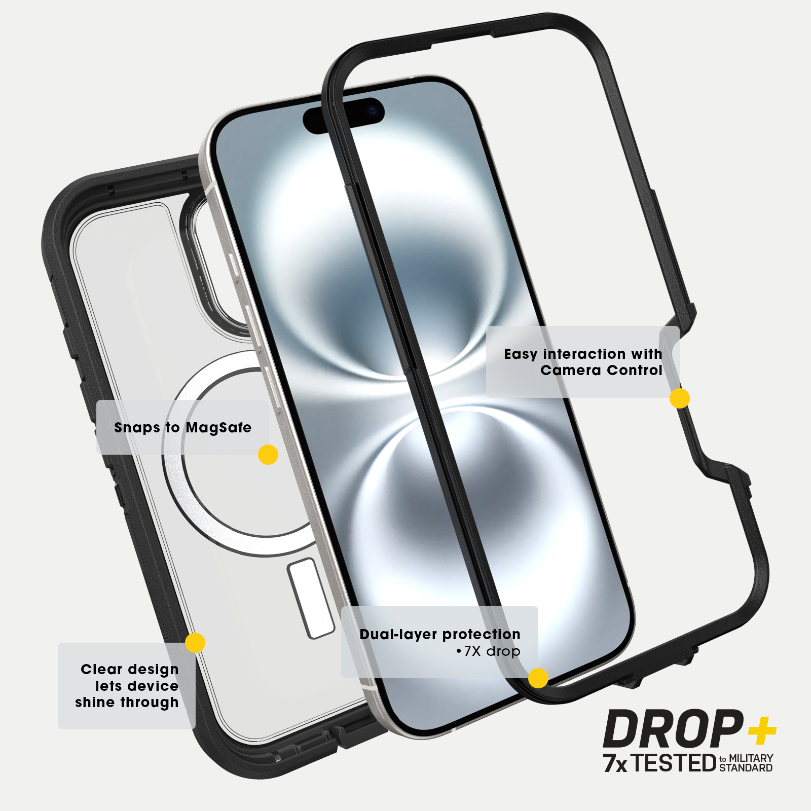 iPhone 16 Plus Defender Series Pro XT Case with MagSafe - Image 6140