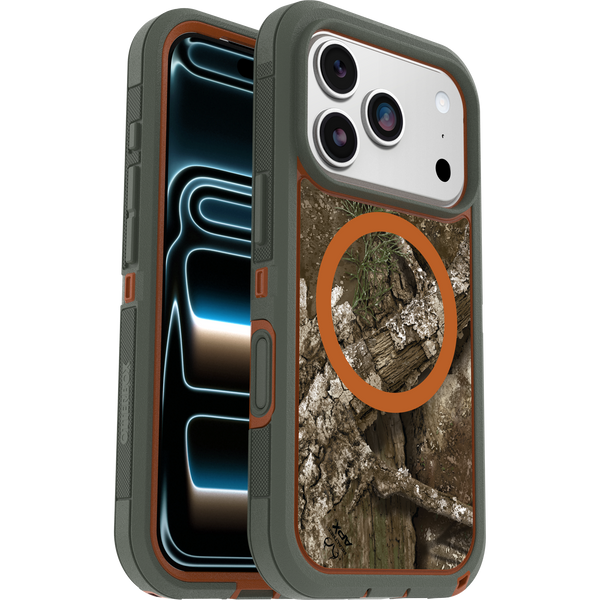 OtterBox iPhone17用ケース 迷彩柄 オレンジ・グリーン defender-pro-xt-iphc25-