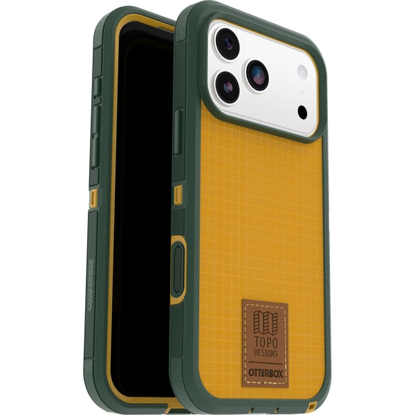 Heavy-Duty Green iPhone 17 Pro Max Case | OtterBox X Topo