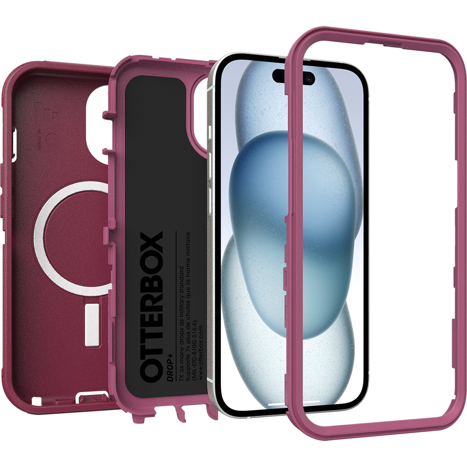 iPhone 16e, iPhone 15, iPhone 14 and iPhone 13 Defender Series Pro Case - Image 23337