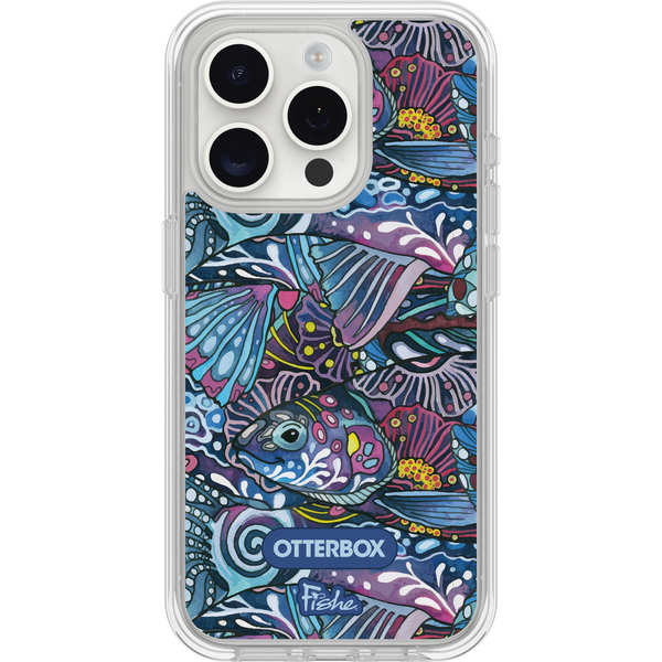iPhone 15 Pro Fish Phone Case| OtterBox Symmetry Series Clear iPhone 15 Pro Fish Phone Case| OtterBox Symmetry Series Clear