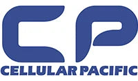 Cellular Pacific logo with blue and gray design