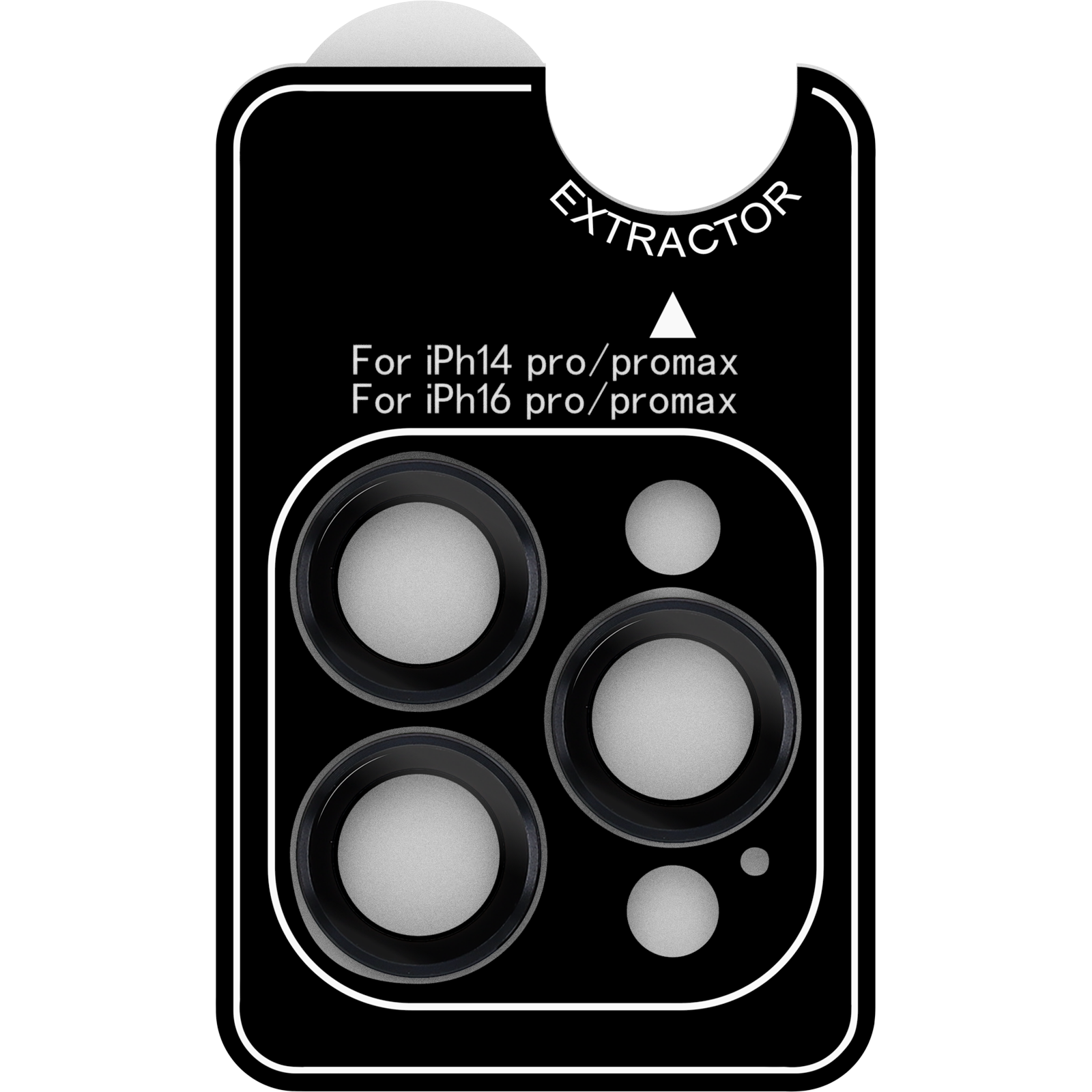 iPhone 16 Pro, iPhone 16 Pro Max, iPhone 14 Pro and iPhone 14 Pro Max OtterBox Glass Camera Lens Protector - Image 987