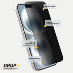 iPhone 16 Pro Premium Pro Glass Privacy Guard Screen Protector - Image 1788