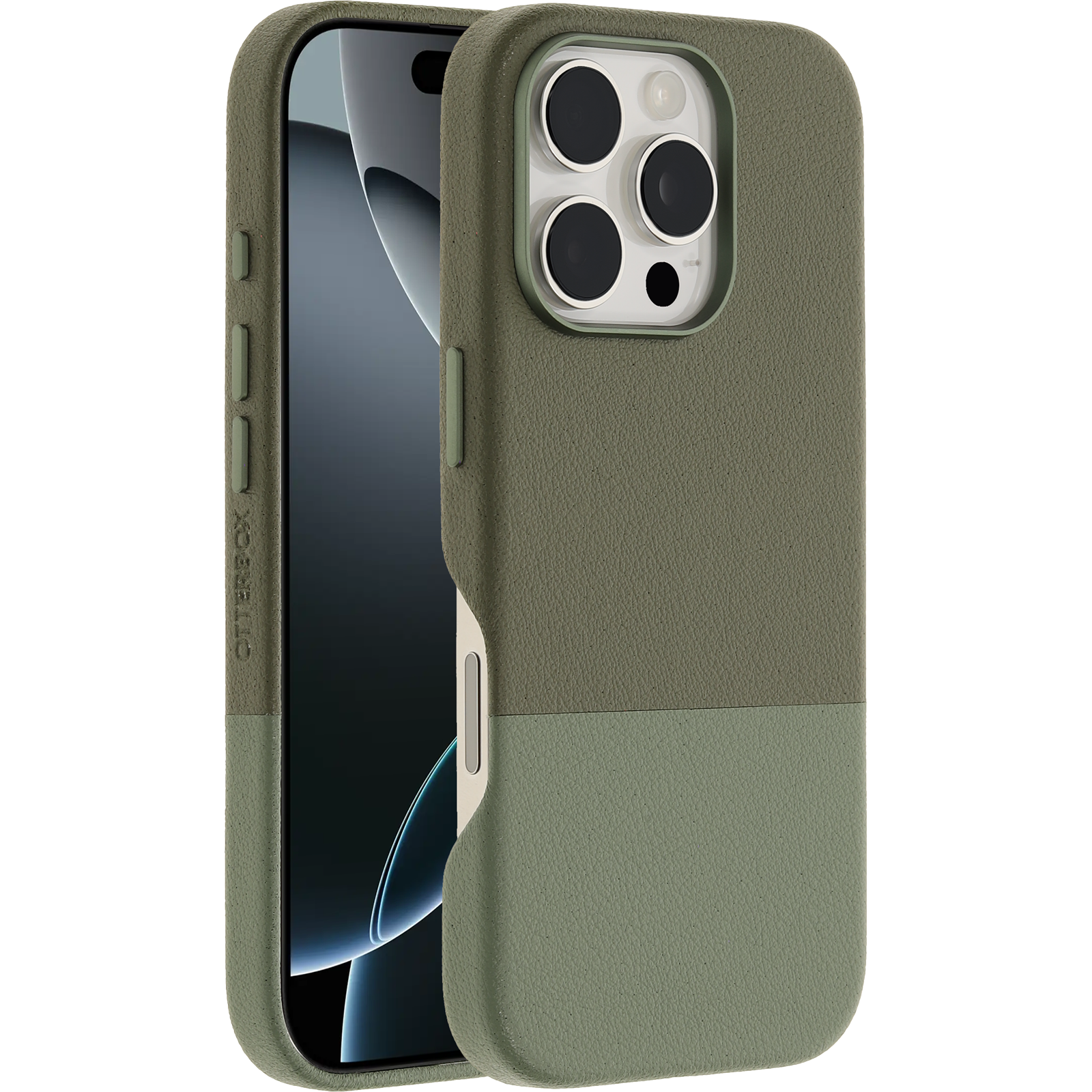 iPhone 16 Pro Statement Series Cactus Leather Case for MagSafe - Image 26176