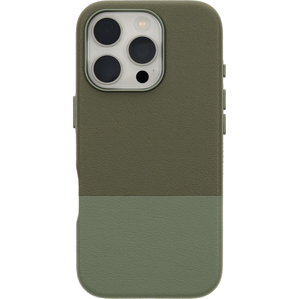 iPhone 16 Pro Statement Series Cactus Leather Case for MagSafe - Image 26177