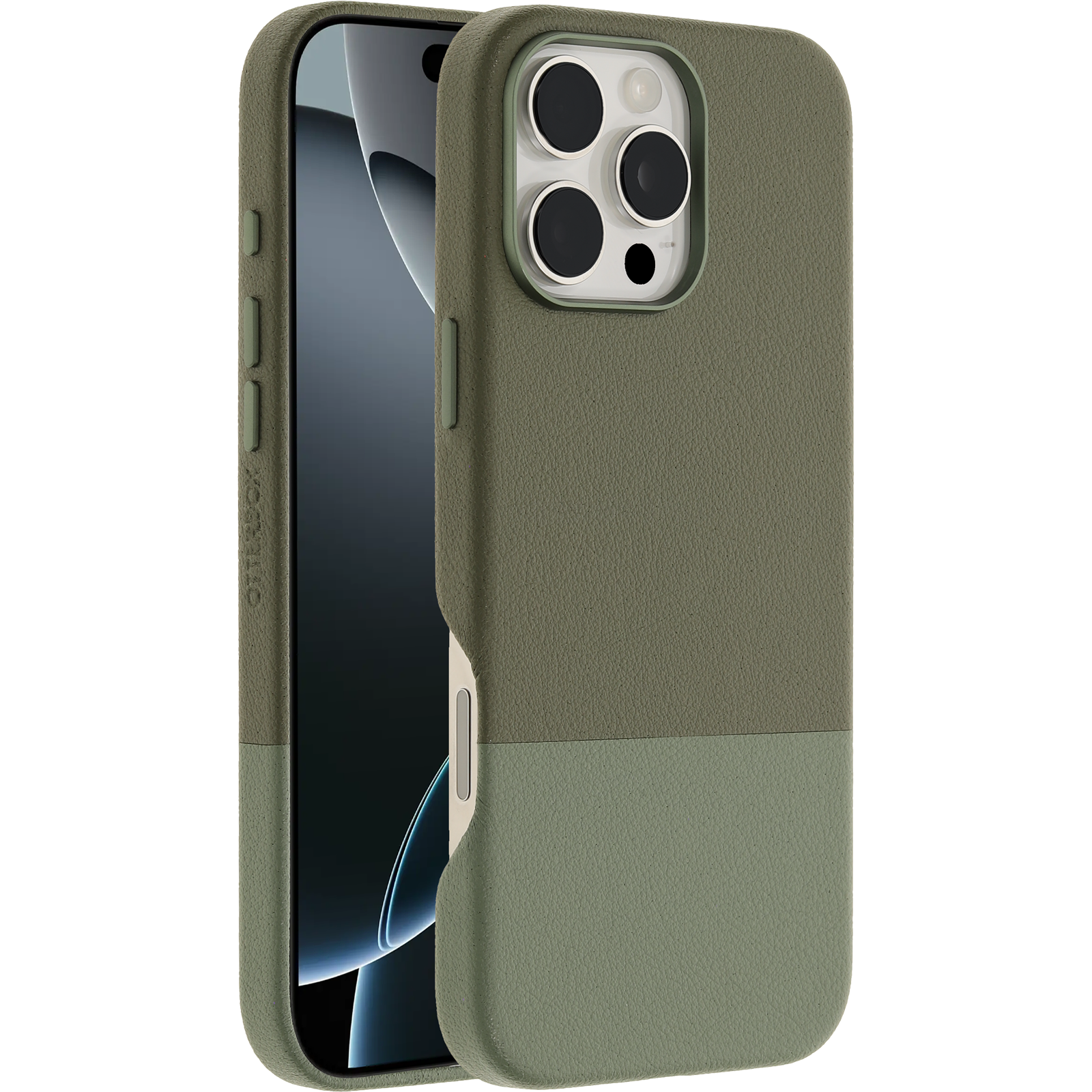 iPhone 16 Pro Max Statement Series Cactus Leather Case for MagSafe - Image 29298
