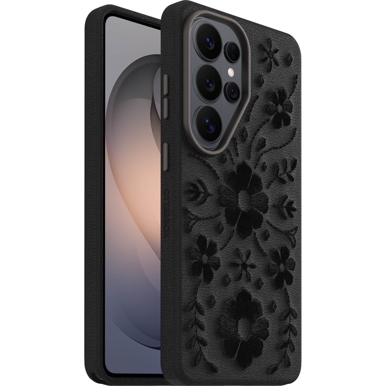 Galaxy S26 Ultra Symmetry Series Cactus Leather Embroidery Case