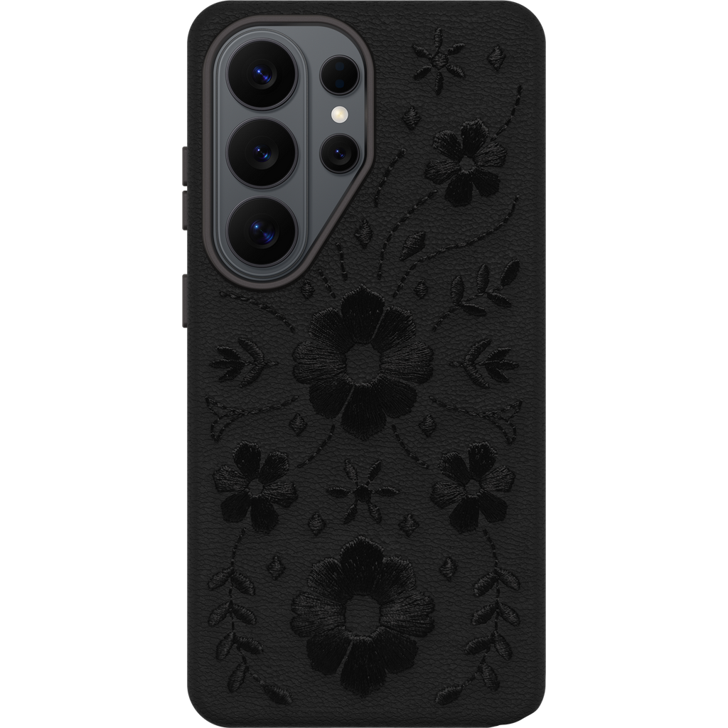 Galaxy S26 Ultra Symmetry Series Cactus Leather Embroidery Case