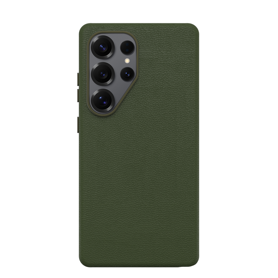 Galaxy S25 Ultra Symmetry Series Cactus Leather Case - Image 26468