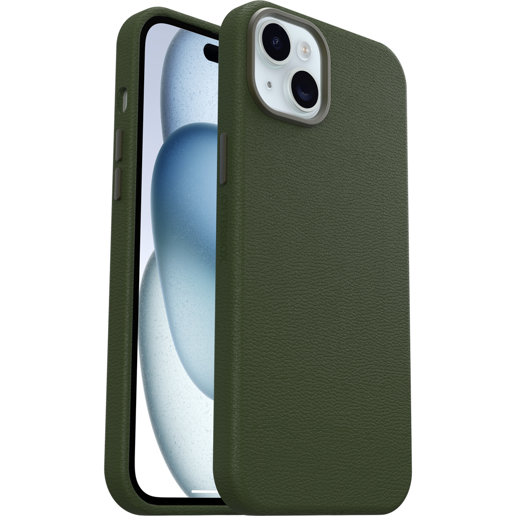 iPhone 15 Plus Symmetry Series Cactus Leather Case - Image 2842