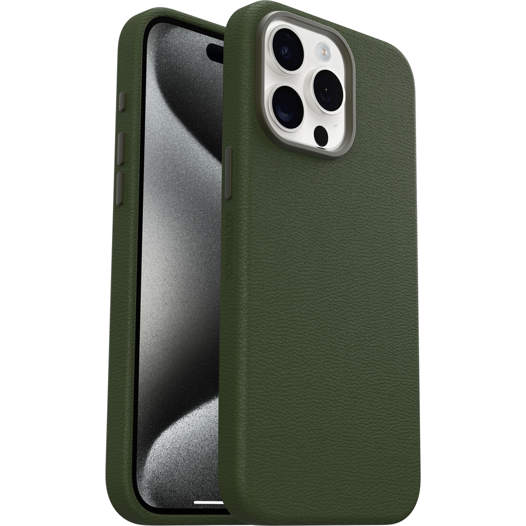 iPhone 15 Pro Max Symmetry Series Cactus Leather Case - Image 27398
