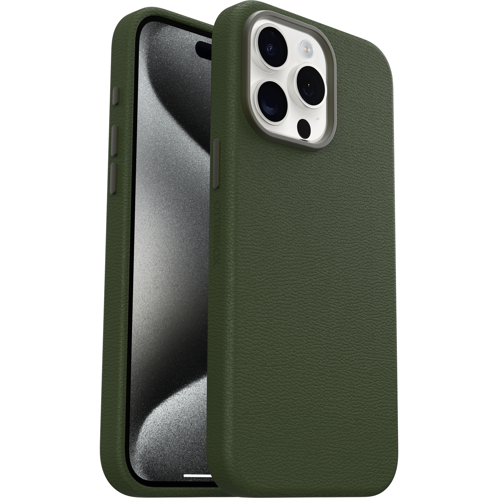 iPhone 15 Pro Max Symmetry Series Cactus Leather Case - Image 27398