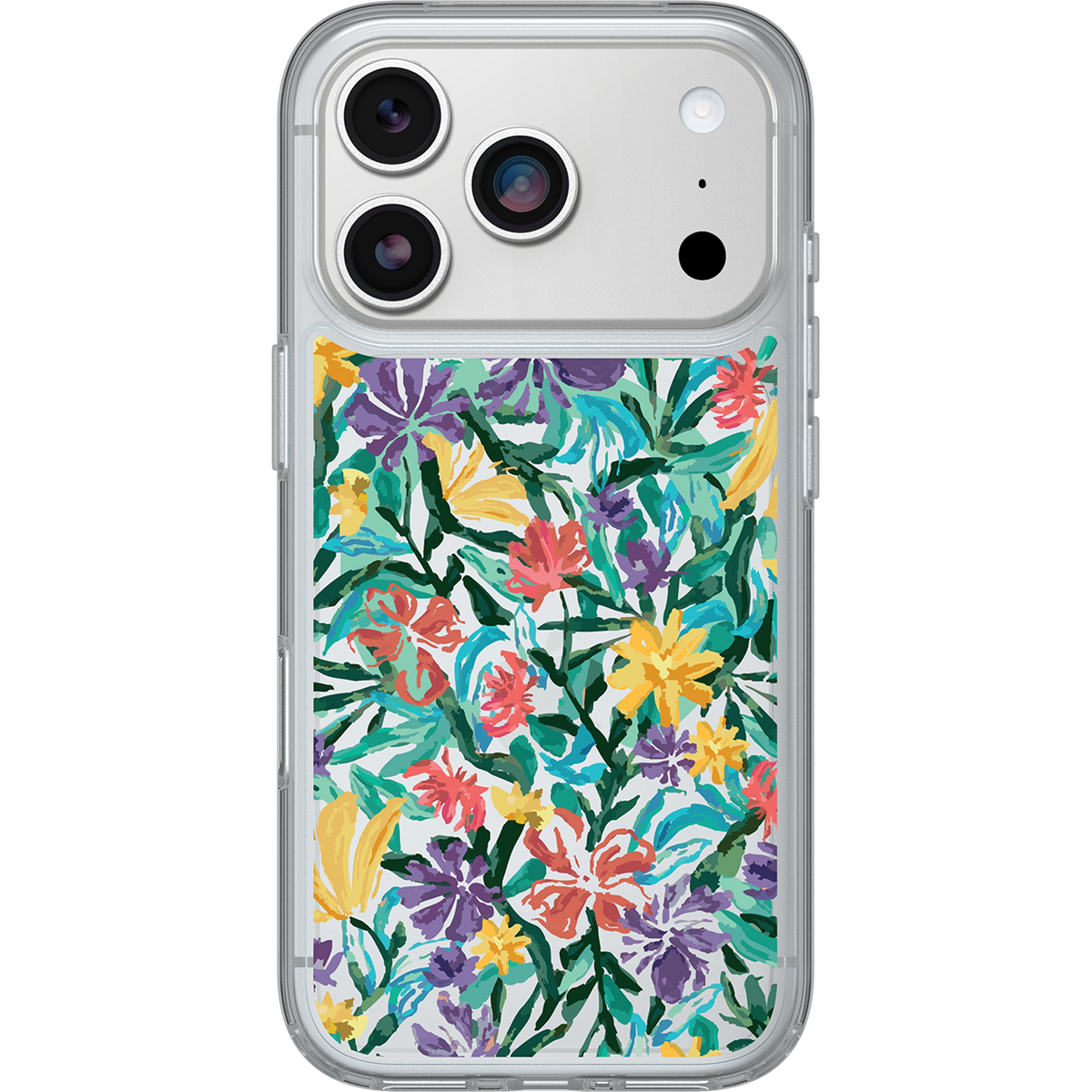 Flower iPhone 17 Pro Case | OtterBox Symmetry Series