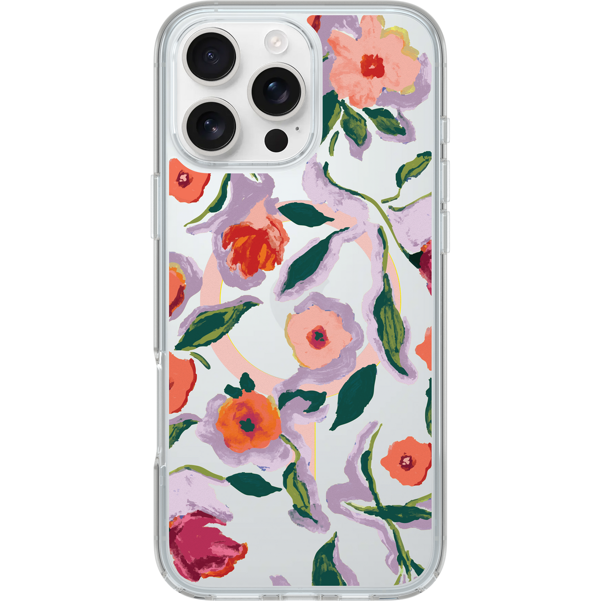 iPhone 16 Pro Max Symmetry Series Clear for MagSafe Confetti of Blossoms Case