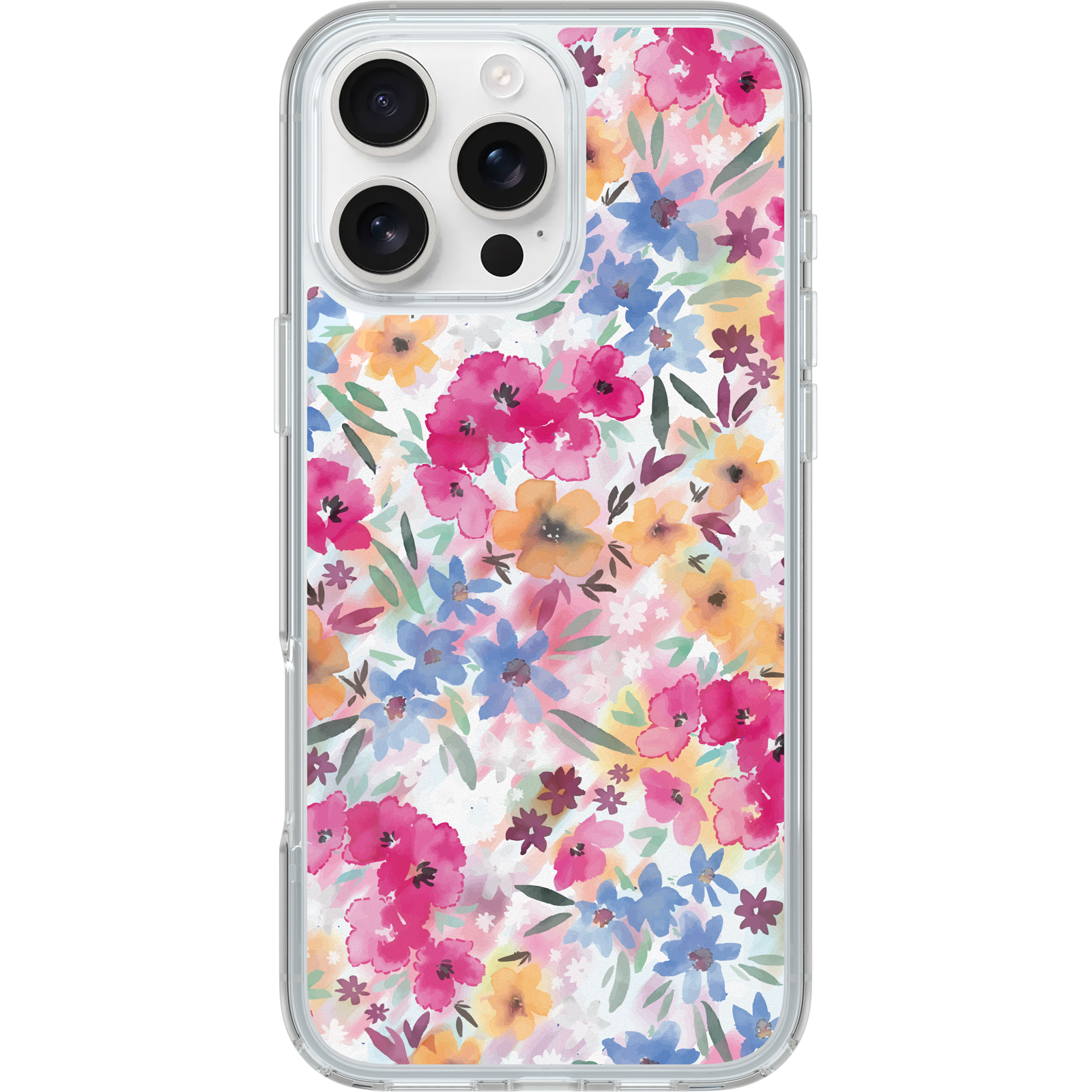 iPhone 16 Pro Max Symmetry Series Clear for MagSafe Confetti of Blossoms Case - Image 22887