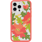 iPhone 15 Pro Max Symmetry Series Clear Case for MagSafe Fluttering Flora - Image 28303