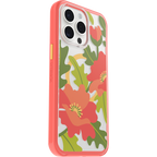 iPhone 15 Pro Max Symmetry Series Clear Case for MagSafe Fluttering Flora - Image 28304
