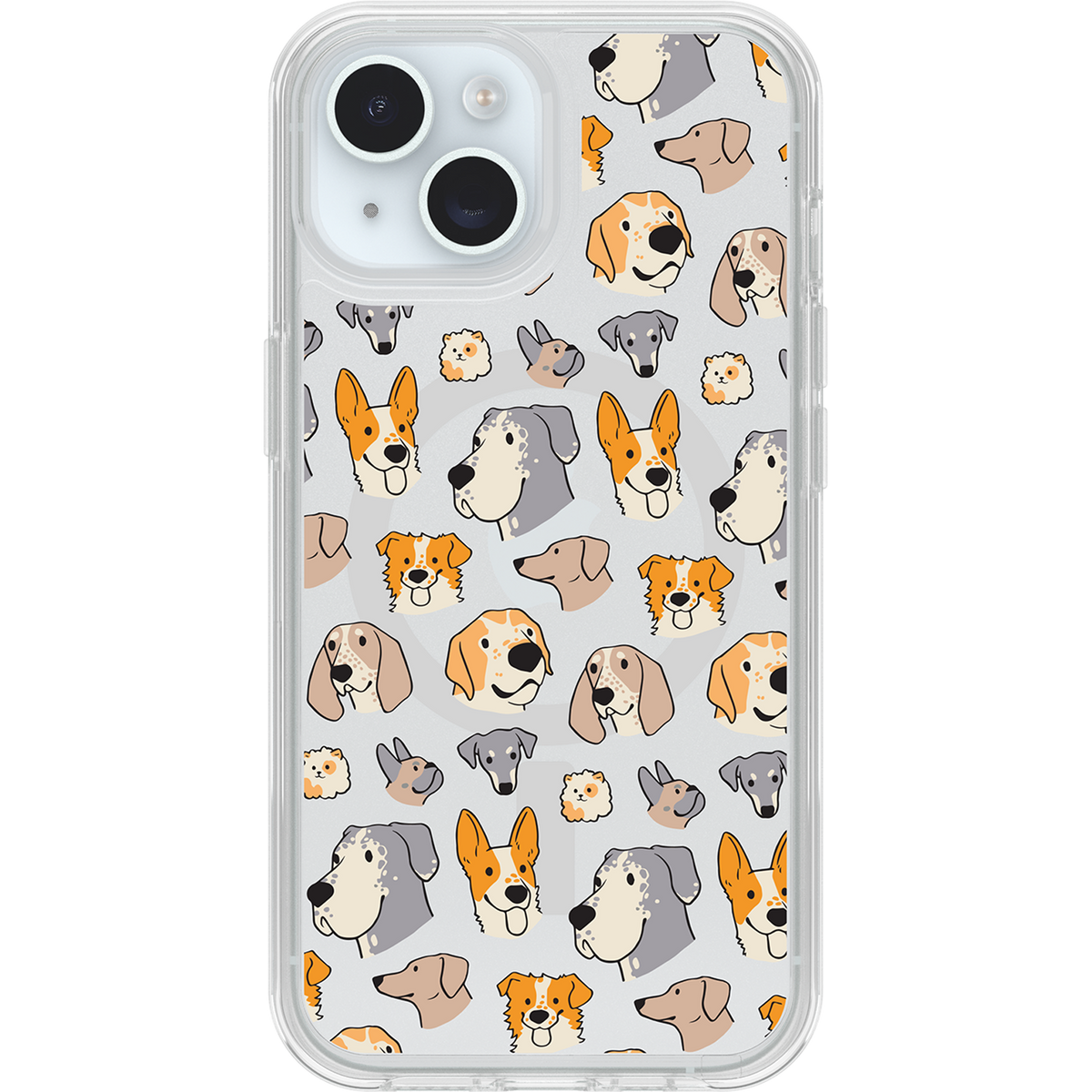 iPhone 17e, iPhone 16e, iPhone 15 and iPhone 14 Symmetry Series Nature and Noodles Case
