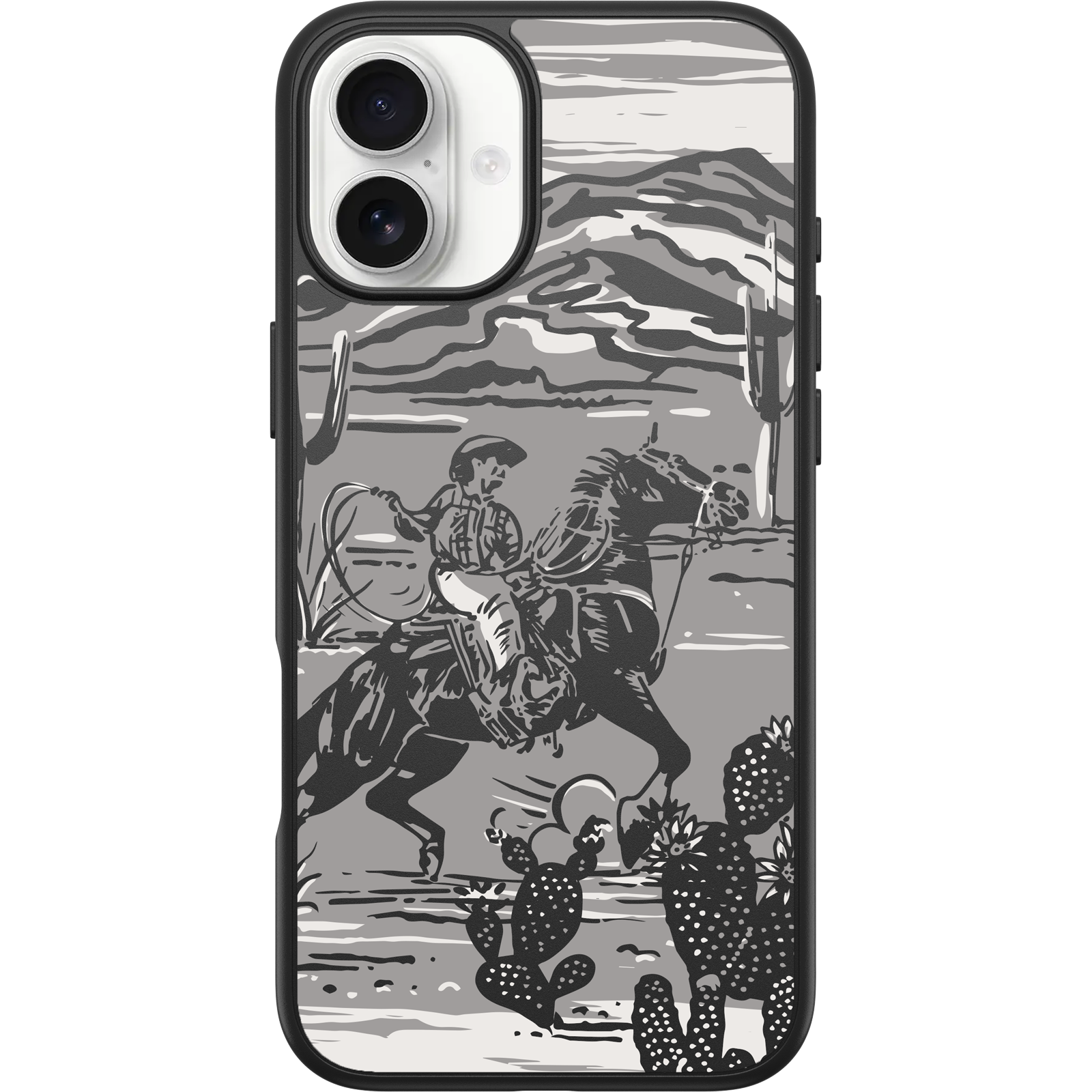 iPhone 16 Plus Symmetry Series Case for MagSafe Western Noir Collection - Image 29234