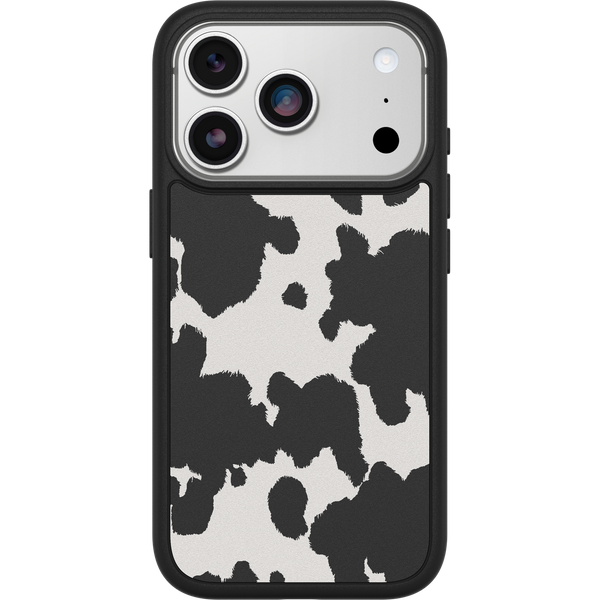Cow Print iPhone 17 Pro Case | Symmetry Series – OtterBox
