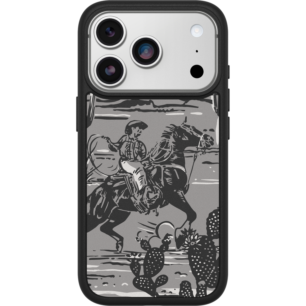 Cow Print iPhone 17 Pro Case | Symmetry Series – OtterBox